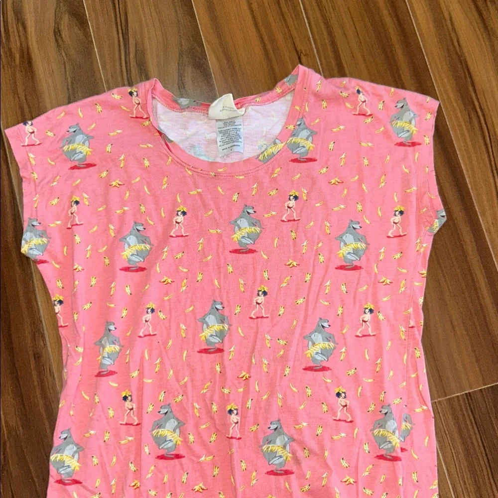 Small Disney Jungle Book Munki Munki off to sleep we go nite pajama nightgown - Picture 6 of 7